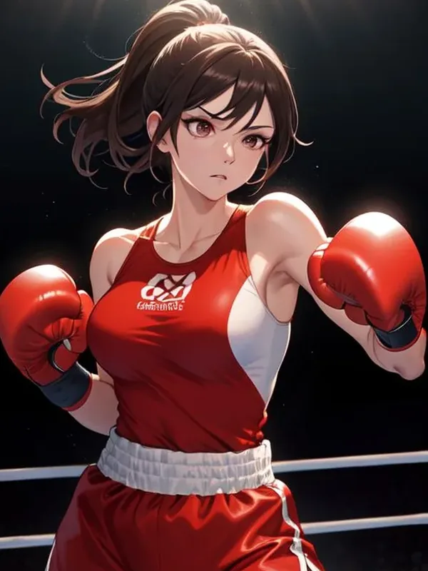 Boxer Anna — AI character on JuicyChat AI
